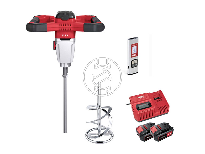 Flex MXE 18.0-EC akkus kézi keverőgép + ADM 30