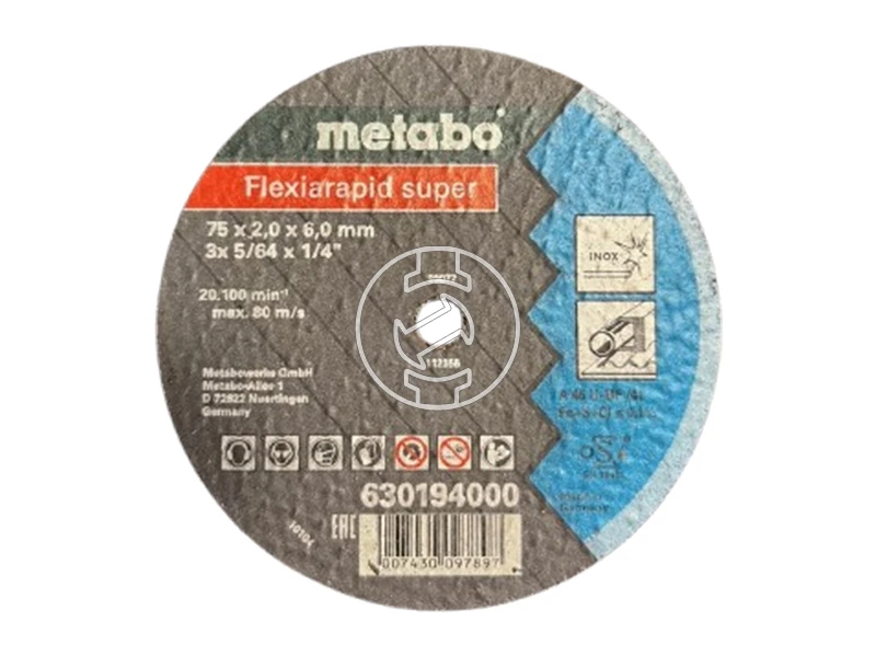 Metabo Flexiarapid Super 75x2,0x6,0 Inox