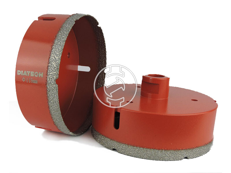 Diatech 115 mm M14 gyémántfúrókorona sarokcsiszolóra