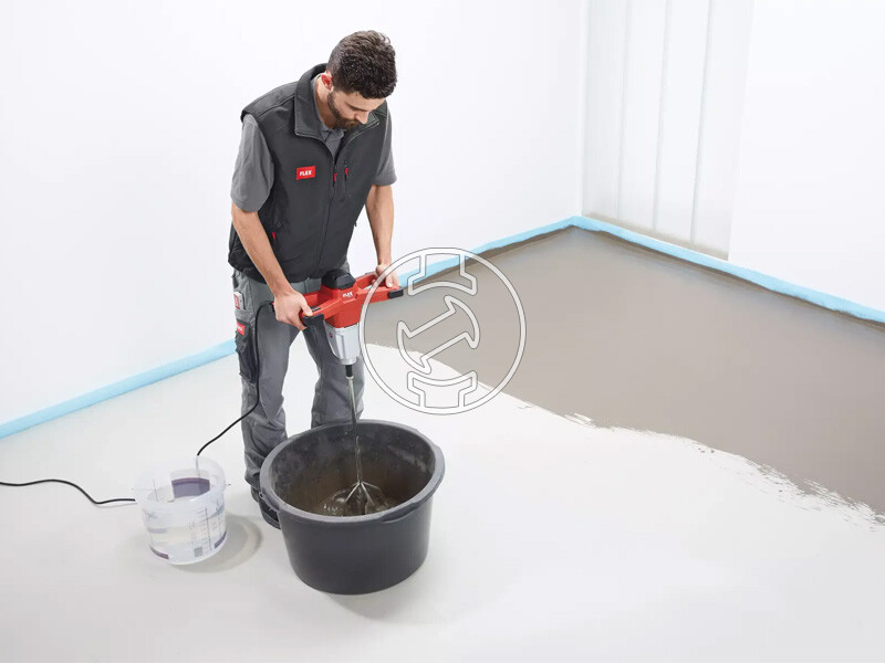 Flex MXE 1202 elektromos kézi keverőgép + ADM 30 Smart