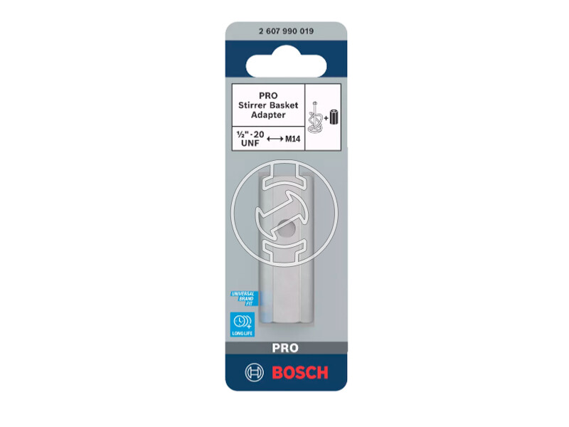 Bosch PRO Stirrer Basket Adapter keverőszár adapter M14 – 1/2 inch–20 UNF