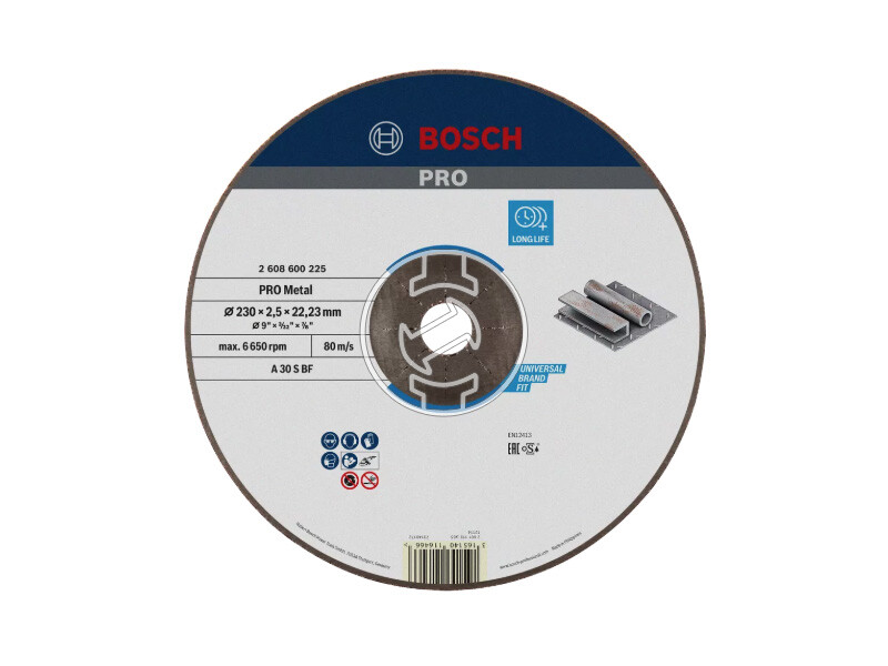 Bosch PRO Metal vágókorong 230 x 2,5 x 22,23 mm