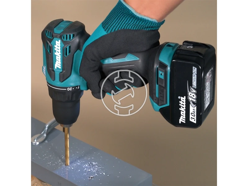 Makita DDF490ZJ akkus fúrócsavarozó tokmányos