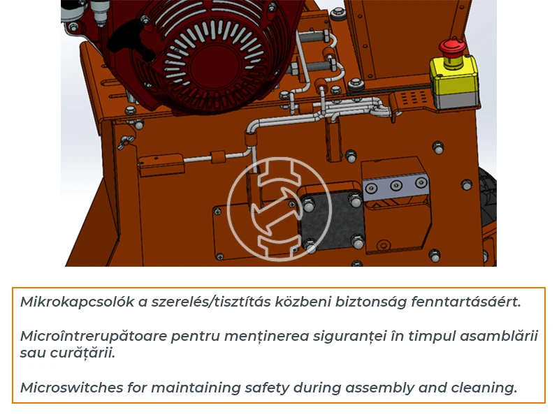 ZIVtec ZHA 420/90 R elektromos ágdaráló