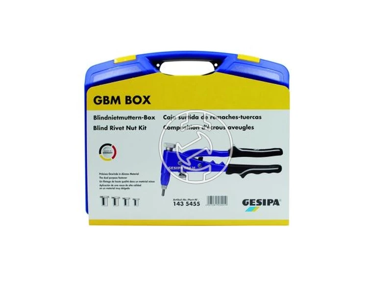 Gesipa GBM 10 Box kézi szegecsanyahúzó