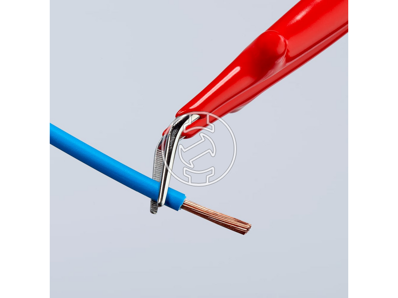Knipex szigetelt műszerész csipesz Hajlított | 150 mm