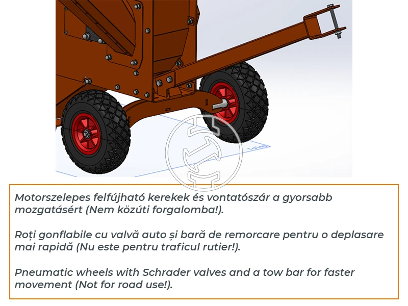 ZIVtec ZHA 420/90 R elektromos ágdaráló
