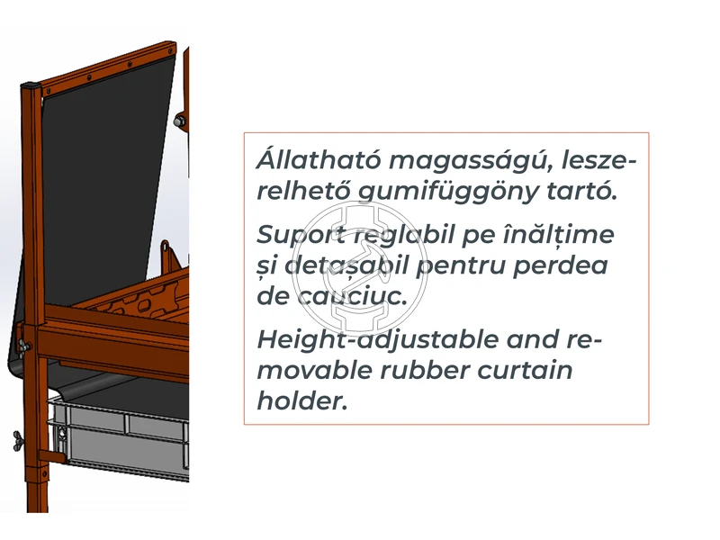 ZIVtec KTV400EECO elektromos asztali téglavágógép