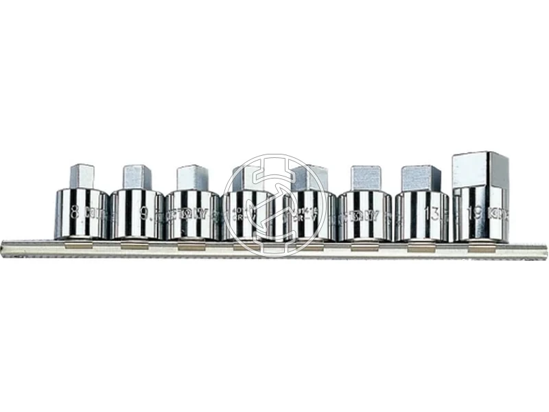 Kép: 8 reszes 12-os negyszog dugokulcs keszlet 8-19mm 4118MR.webp