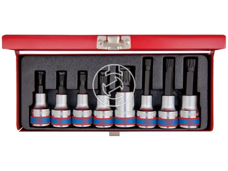 Kép: 8 reszes 12 -os spline bitfejkeszlet 4128PR.webp