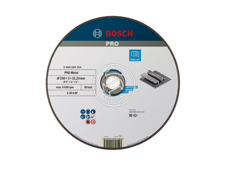 Bosch PRO Metal vágókorong 230 x 3 x 22,23 mm