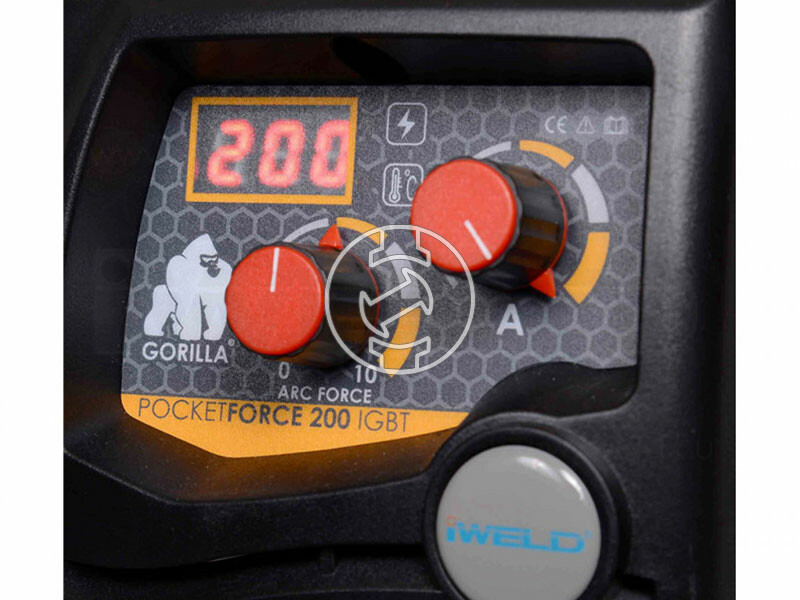 Iweld GORILLA POCKETFORCE 200 hegesztő inverter