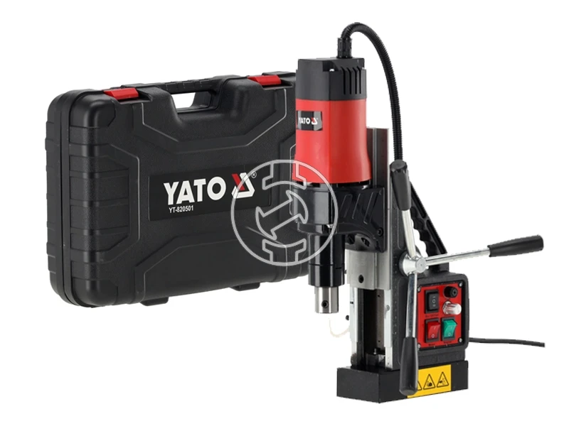 Yato YT-820501 elektromos mágnesállványos fúrógép 1300 W, 11500 N