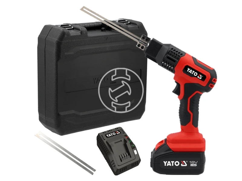 Yato YT-821915 akkus kézi polisztirolvágó 200 mm, + 4 Ah akku