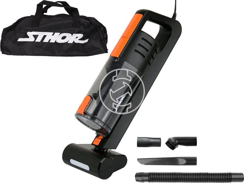 Sthor 82967 elektromos kézi porszívó 12 V, 100 W