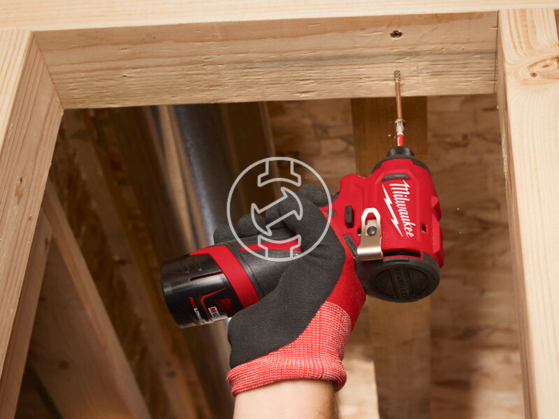 Milwaukee M12BLIDRC-0 akkus ütvecsavarozó bitbefogással