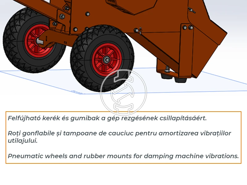 ZIVtec ZHA 420/90 R elektromos ágdaráló