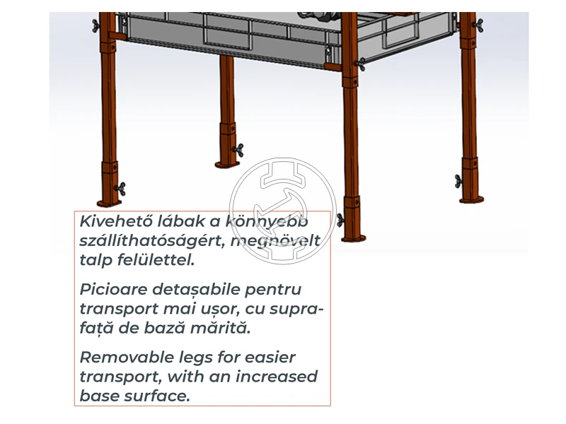 ZIVtec KTV400EECO elektromos asztali téglavágógép