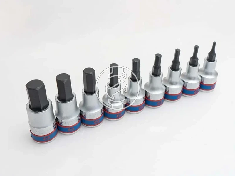 Kép: 9 reszes 12 -os hatszog bitfejkeszlet L55mm 4110PR.webp