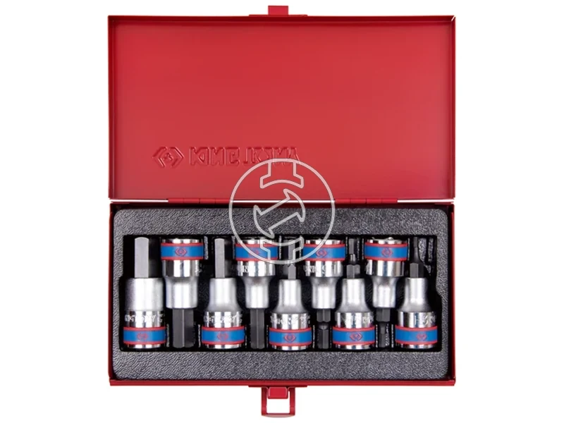 Kép: 9 reszes 12 -os hatszog bitfejkeszlet L55mm 4110PR.webp