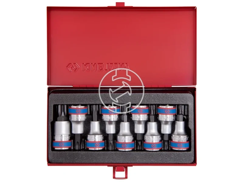 Kép: 9 reszes 12 -os torx bitfej keszlet L55mm 4109PR.webp