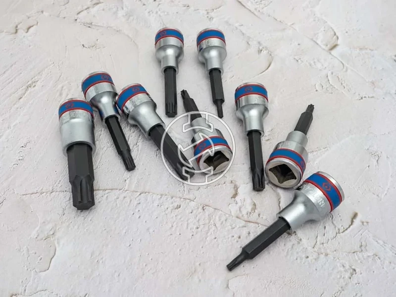 Kép: 9 reszes 12 -os torx bitfejkeszlet L80mm 4119PR.webp