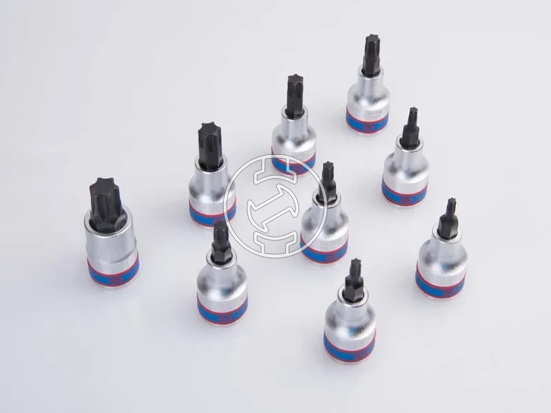 Kép: 9 reszes. 12 -os torx bitfejkeszlet. sinen 4109PR10.webp