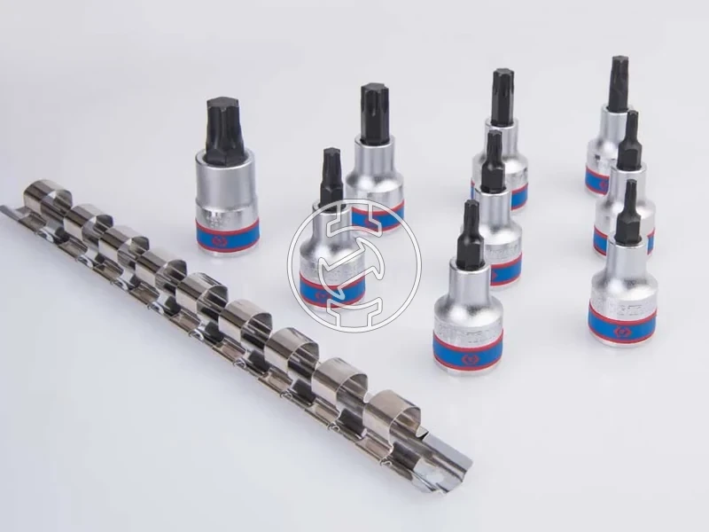 Kép: 9 reszes. 12 -os torx bitfejkeszlet. sinen 4109PR10.webp