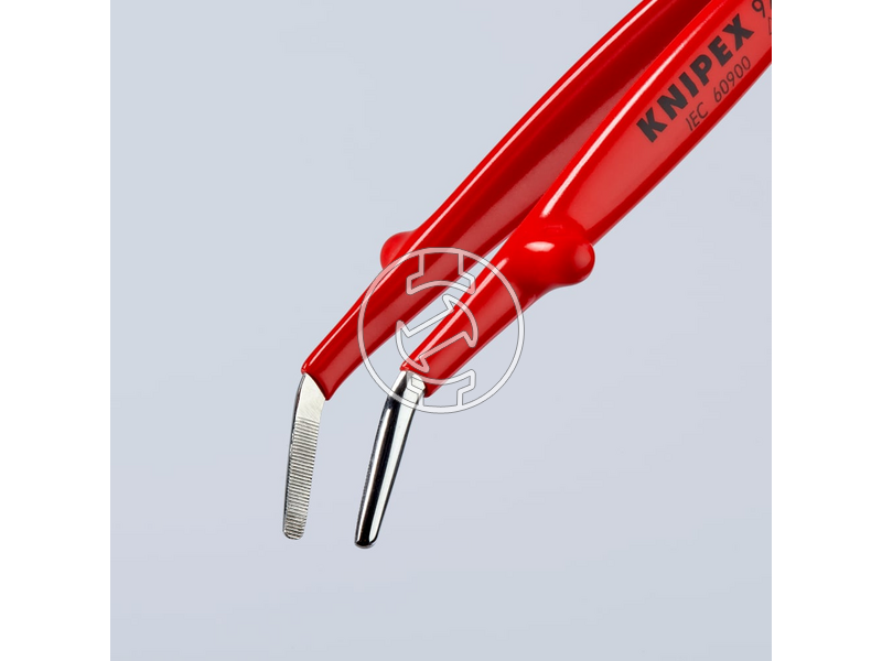 Knipex szigetelt műszerész csipesz Hajlított | 148 mm