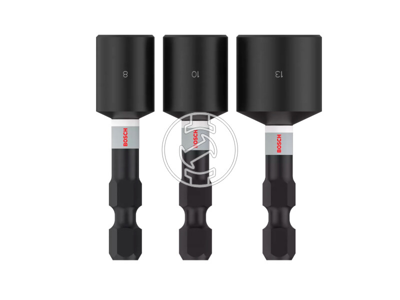 Bosch PRO Nutsetter Impact dugókulcs készlet 8 x 50, 10 x 50, 13 x 50 mm, 3 db