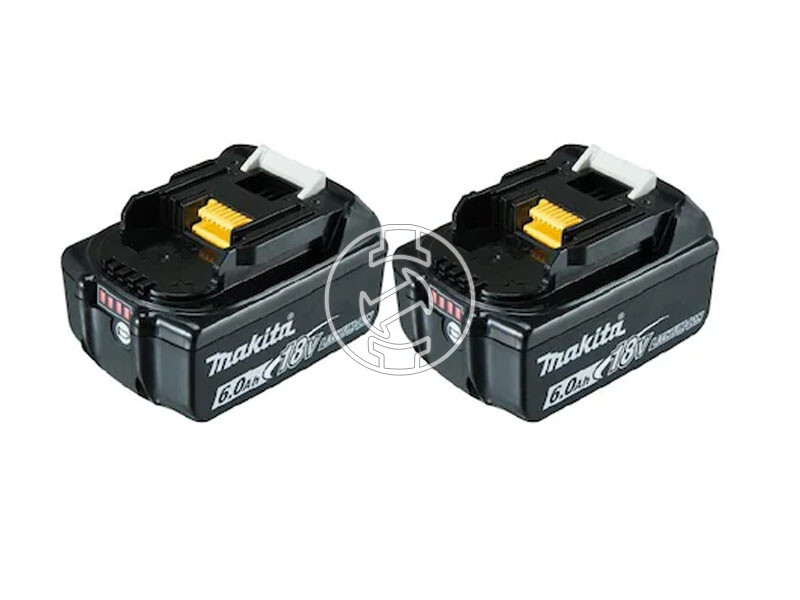 Makita akkumulátor és töltő szett 2X BL1860B + DC18RC
