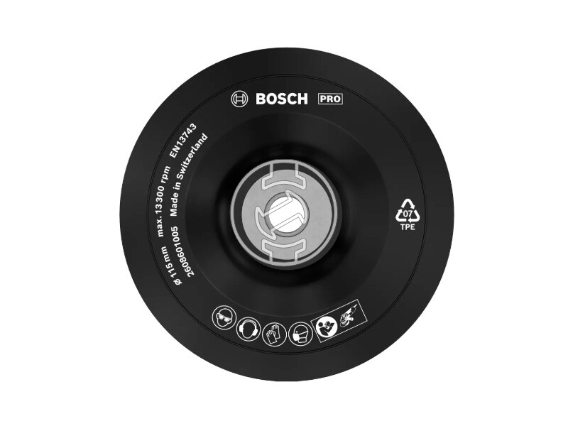 Bosch PRO Backing Pad Soft csiszolótányér sarokcsiszolóhoz