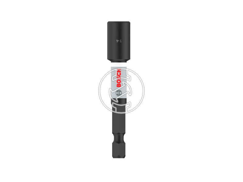 Bosch PRO Nutsetter Impact gépi dugókulcs 1/4 x 65 mm, 2 9/16 x 65 mm, 2 db