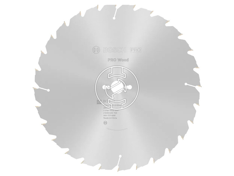 Bosch körfűrészlap 400 x 30 mm | fogszám: 28 db | vágásszélesség: 3,2 mm