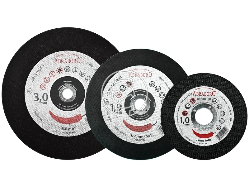 Kép: ABRABORO Chili INOX femvago korong 230 x 1.9 x 22_1.webp