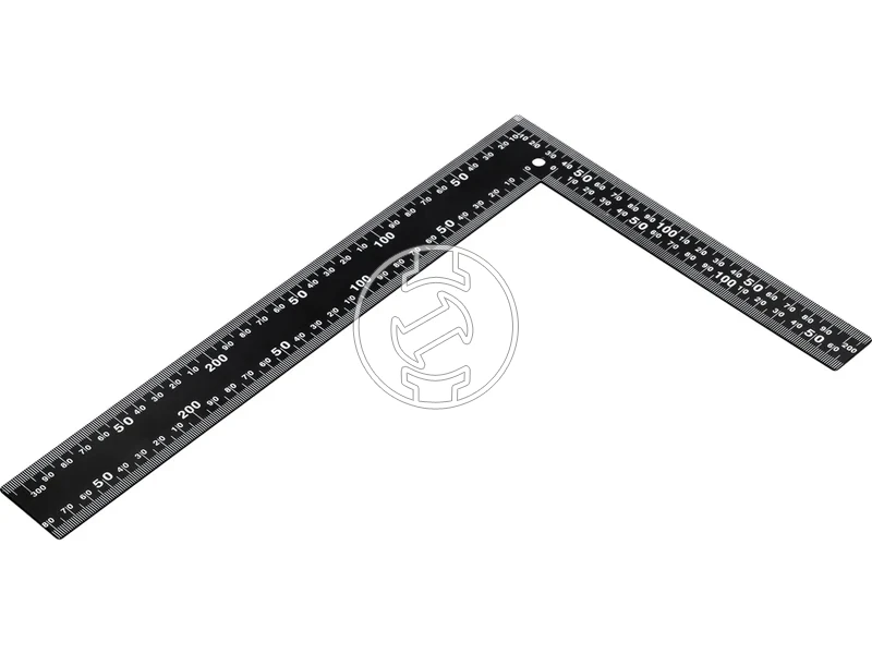 Kép: Acel asztalos derekszog fekete 300200 mm.webp