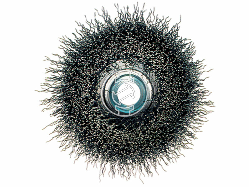 AcéldrótFazékkefe 75 mm M 14