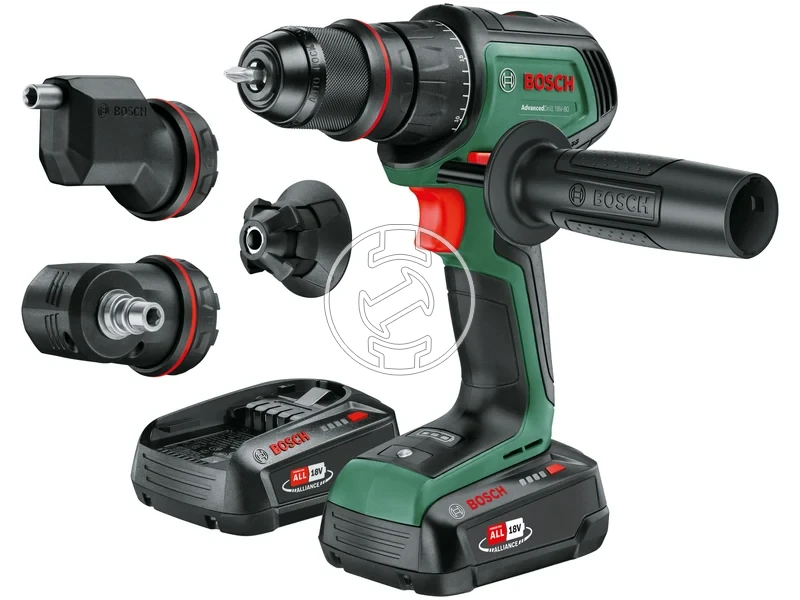 Kép: AdvancedDrill 18V-80 Quicksnap Akkus furocsavarozo 2x 25 Ah akkuval AL18V-44 toltovel 3 tartozek kiegeszito kofferben.webp