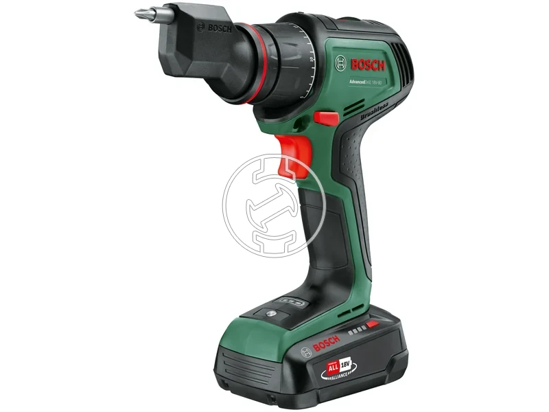 Kép: AdvancedDrill 18V-80 Quicksnap Akkus furocsavarozo 2x 25 Ah akkuval AL18V-44 toltovel 3 tartozek kiegeszito kofferben.webp