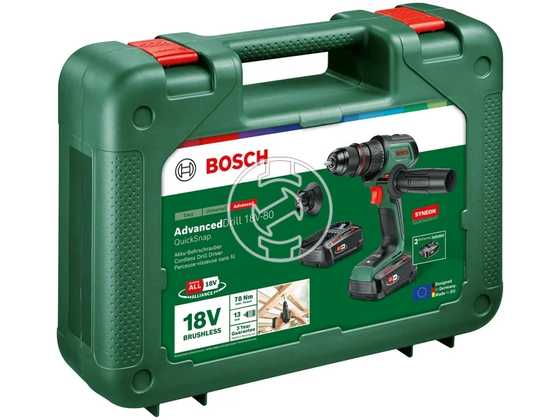 Kép: AdvancedDrill 18V-80 Quicksnap Akkus furocsavarozo 2x 25 Ah AL18V-44.webp