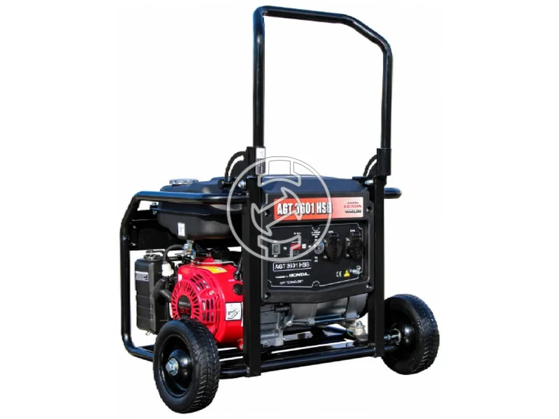 Kép: AGT 3601 HSB TTL benzines egyfazisu aggregator HONDA GX200 AVR_1.webp