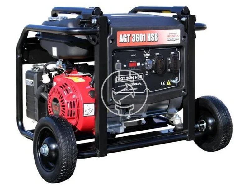Kép: AGT 3601 HSB TTL benzines egyfazisu aggregator HONDA GX200 AVR_2.webp