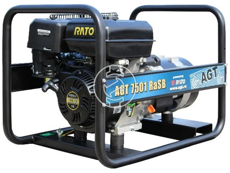 Kép: AGT 7501 RaSB benzines egyfazisu aggregator RATO R420 motor_0.webp