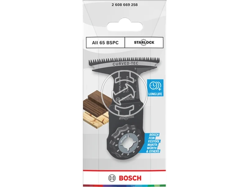 Kép: AII 65 BSPC HCS Curved-Tec Hard Wood.webp