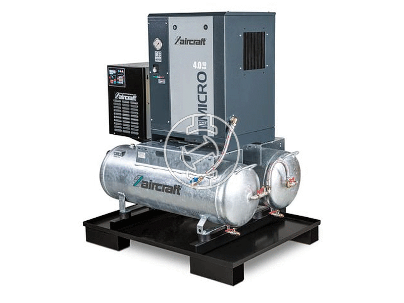 Aircraft A-DUO-MICRO SE 4.0-08 2x100 K elektromos csavarkompresszor