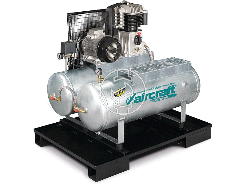 Aircraft Duo 853/2x100/10 elektromos dugattyús kompresszor