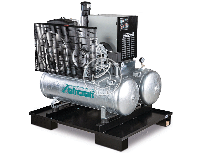 Aircraft Duo Airprofi 853/2x100/10KK elektromos dugattyús kompresszor