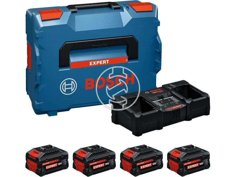 Kép: Akku szett 2x EXBA 18V-80 2x EXBA 18V-55 EXAL 18V2-320 L-Boxx-ban.webp
