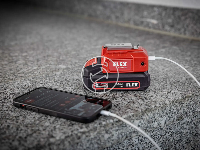 Flex PS 10,8/18 V akkumulátor adapter