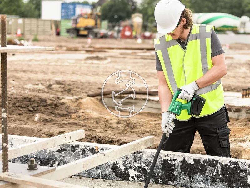 Kép: Akkus betonvibrator Tengelyatmero 28mm Max. munkamelyseg 825mm Normal 12000 ciklusperc Power 15200 ciklusperc Munkakapacitas N sebesseg BSL36B18 18m3 60perc 1045mm 42Kg MVB.webp